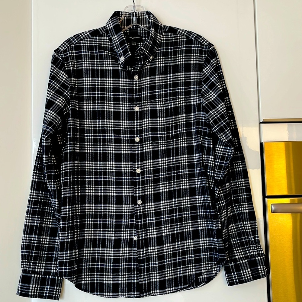 Club Monaco Men’s Shirt Size XS Navy